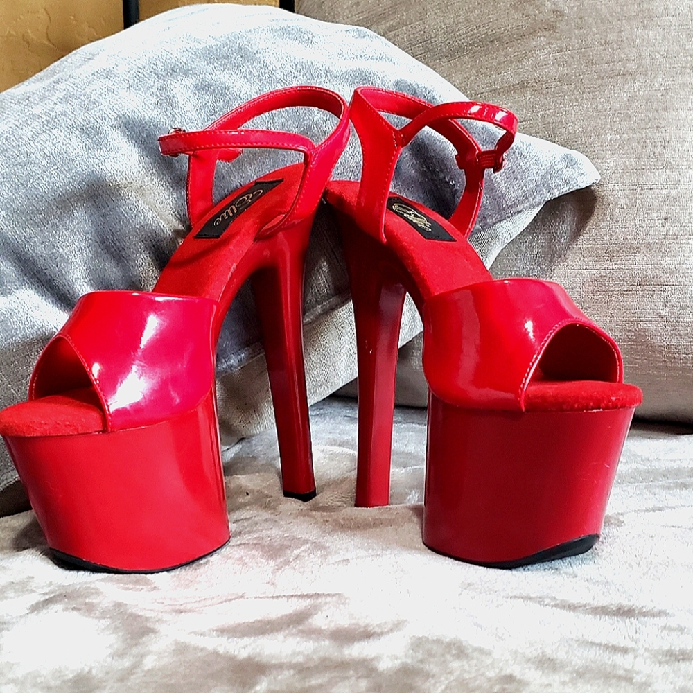 Red Platform 6"